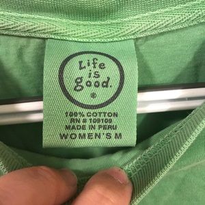 Life Is Good Tops - Women’s kayaking T-shirt Life Is Good Tops - Women’s kayaking T-shirt